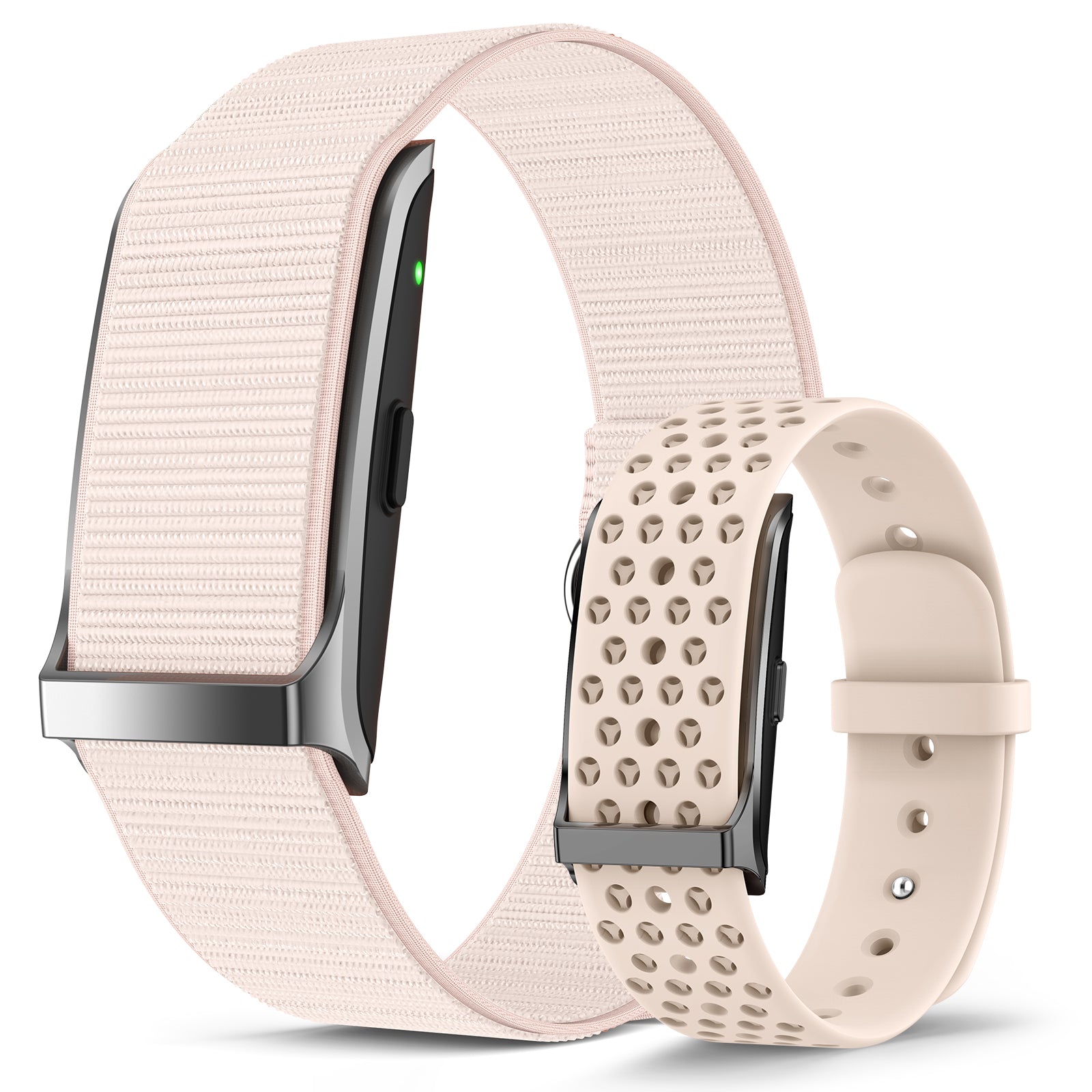 H59 Smart Bracelet, Wearable Activity & Fitness Tracker Band, 24H Sleep Tracker, All-Day Continuous Heart Rate Blood Pressure Stress HRV Monitor, 120+ Sport Modes Smart Wristband with 2 Bands, Free APP