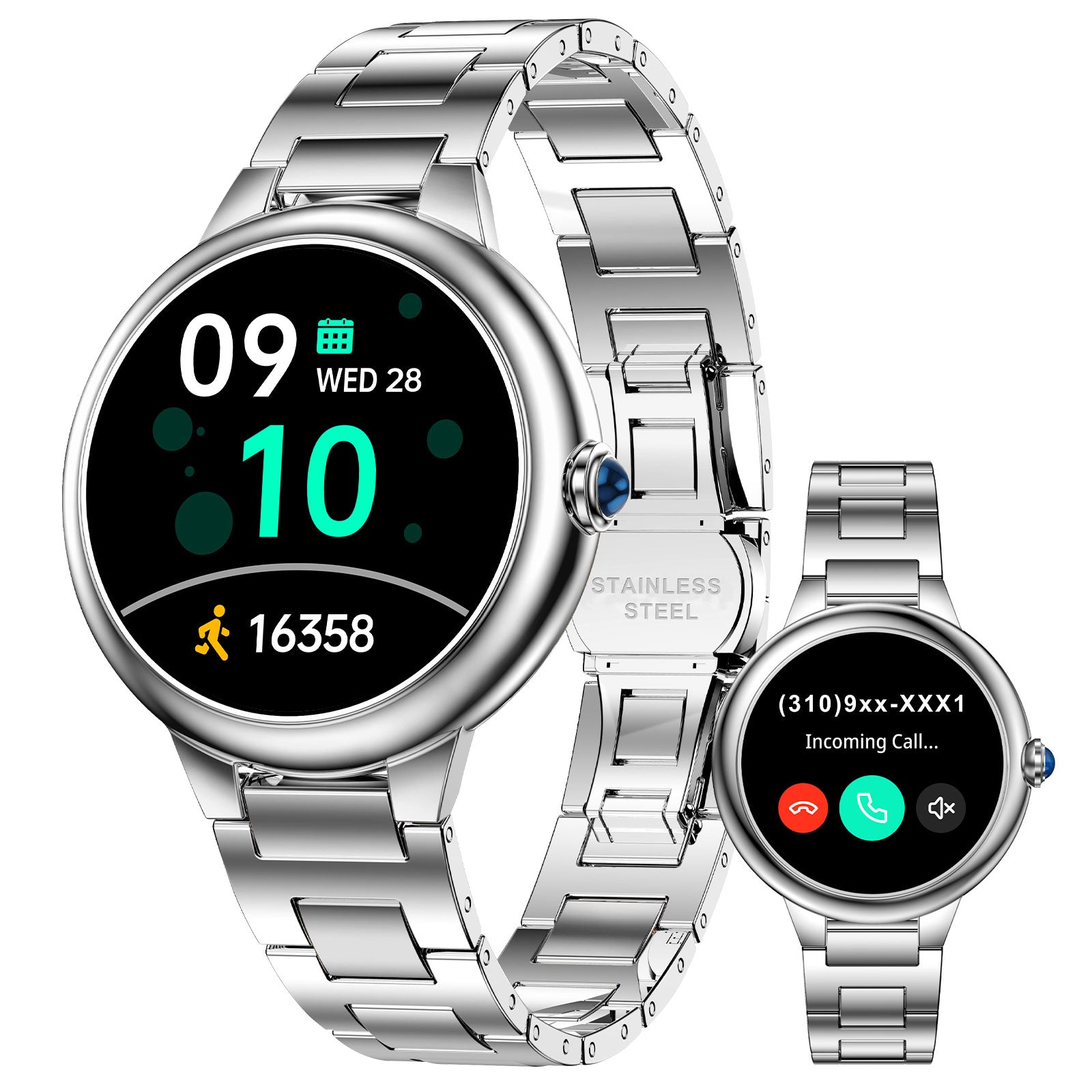 SOUYIE 2026 Luxury Smart Watch for Women, 1.19" AMOLED Display, DA GPT Smartwatch, Heart Rate, Sleep Monitor, 107 Sports Modes Fitness Tracker, Compatible with iOS & Android