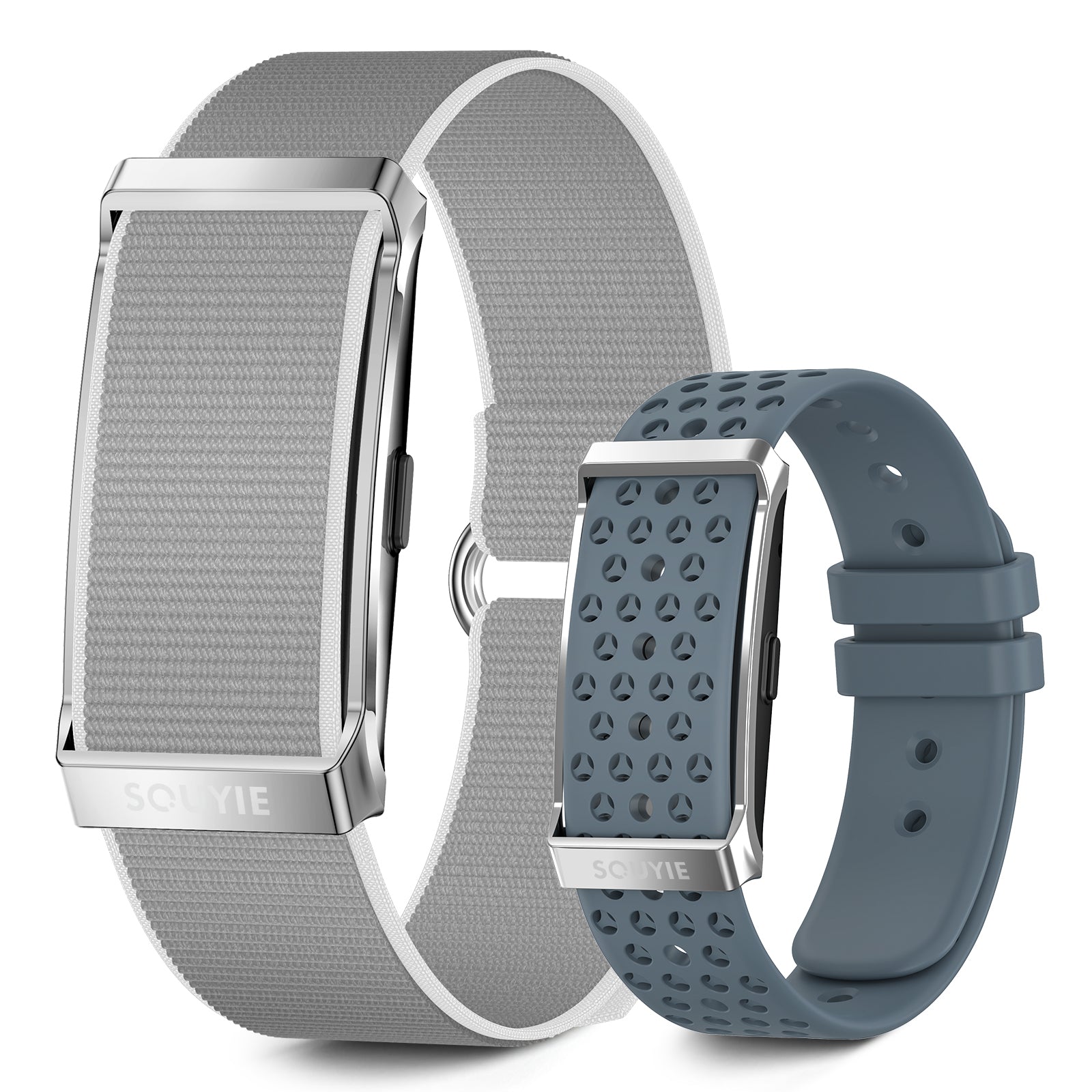 DS10 Smart Bracelet for Men Women, Health Activity Fitness Trackers, 24/7 Continuous Heart Rate/Blood Pressure/HRV/Stress Monitor, 24H Sleep Tracker, 170+ Sports Modes Smart Wristband with 2 Bands Free APP