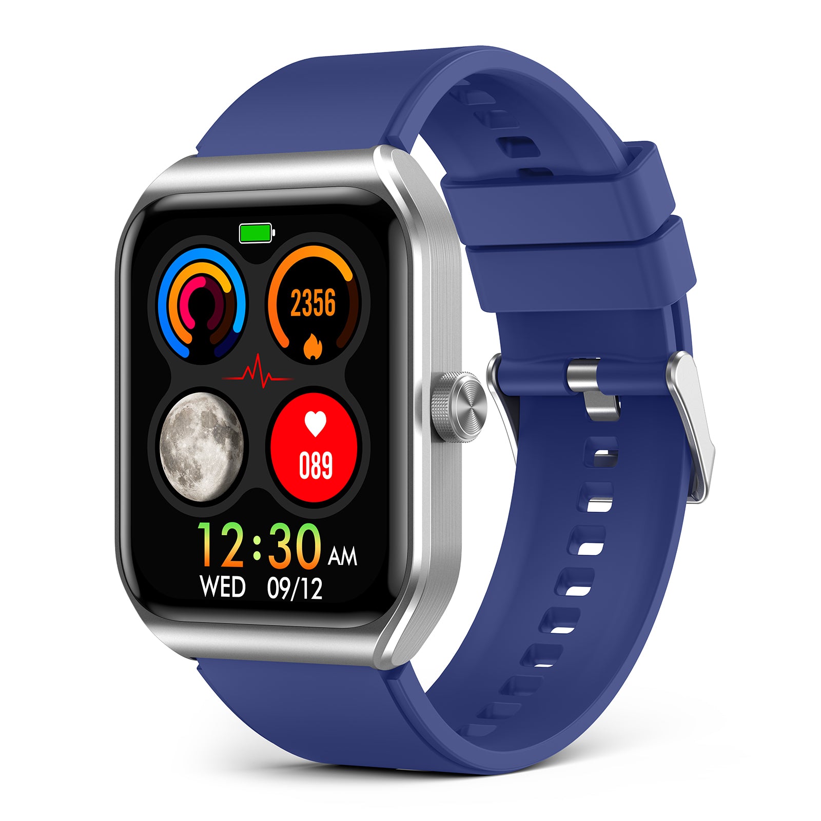 T56 Smart Watch for Men, 100+ Sports, Blood Pressure, Heart Rate, Sleep Monitor, IP68 Waterproof Fitness Tracker