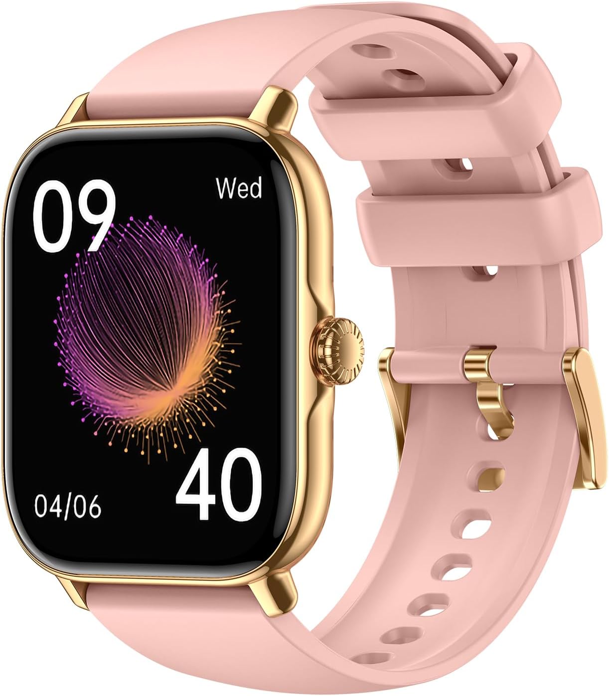 P72 Waterproof Smart Watch for Men and Women, Compatible with Android iPhone,1.9-inch Touch Screen Fitness Tracker