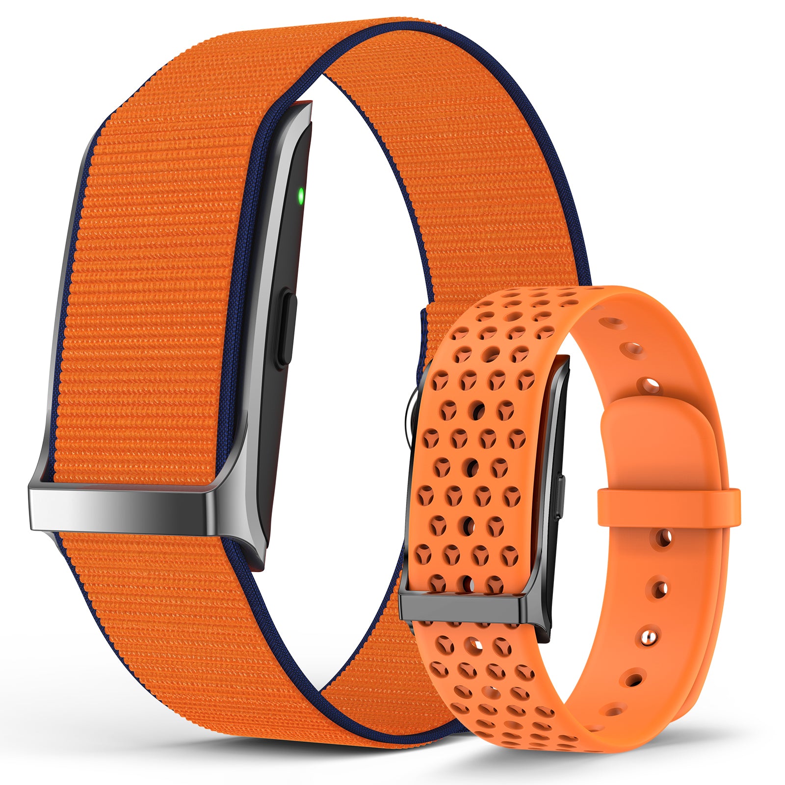 H59 Smart Bracelet, Wearable Activity & Fitness Tracker Band, 24H Sleep Tracker, All-Day Continuous Heart Rate Blood Pressure Stress HRV Monitor, 120+ Sport Modes Smart Wristband with 2 Bands, Free APP