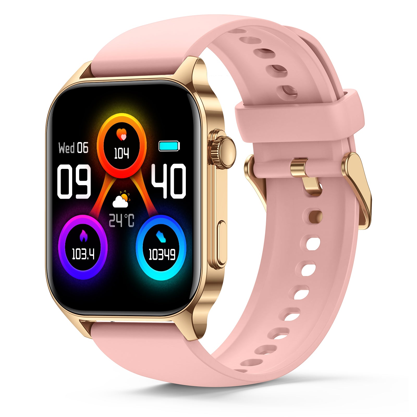 P99 1.91" HD Smartwatch for Men with Heart Rate, Infrared True Blood Oxygen Monitor, IP68 Waterproof Fitness Tracker