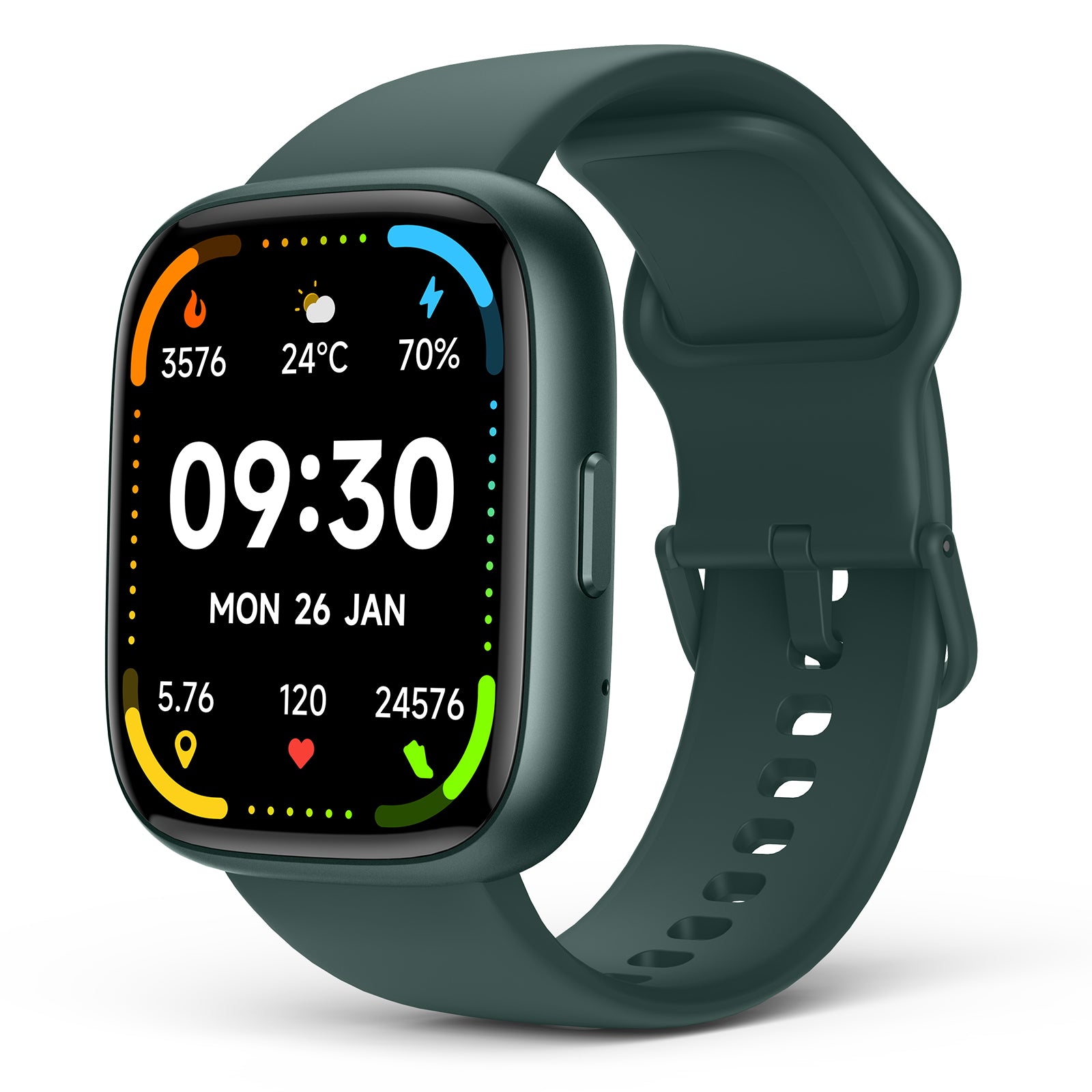 2024 Smart Watches for Men with Bluetooth Call, IDW26 Alexa Built-in 1.83' HD DIY Dial with Heart Rate, Blood Oxygen