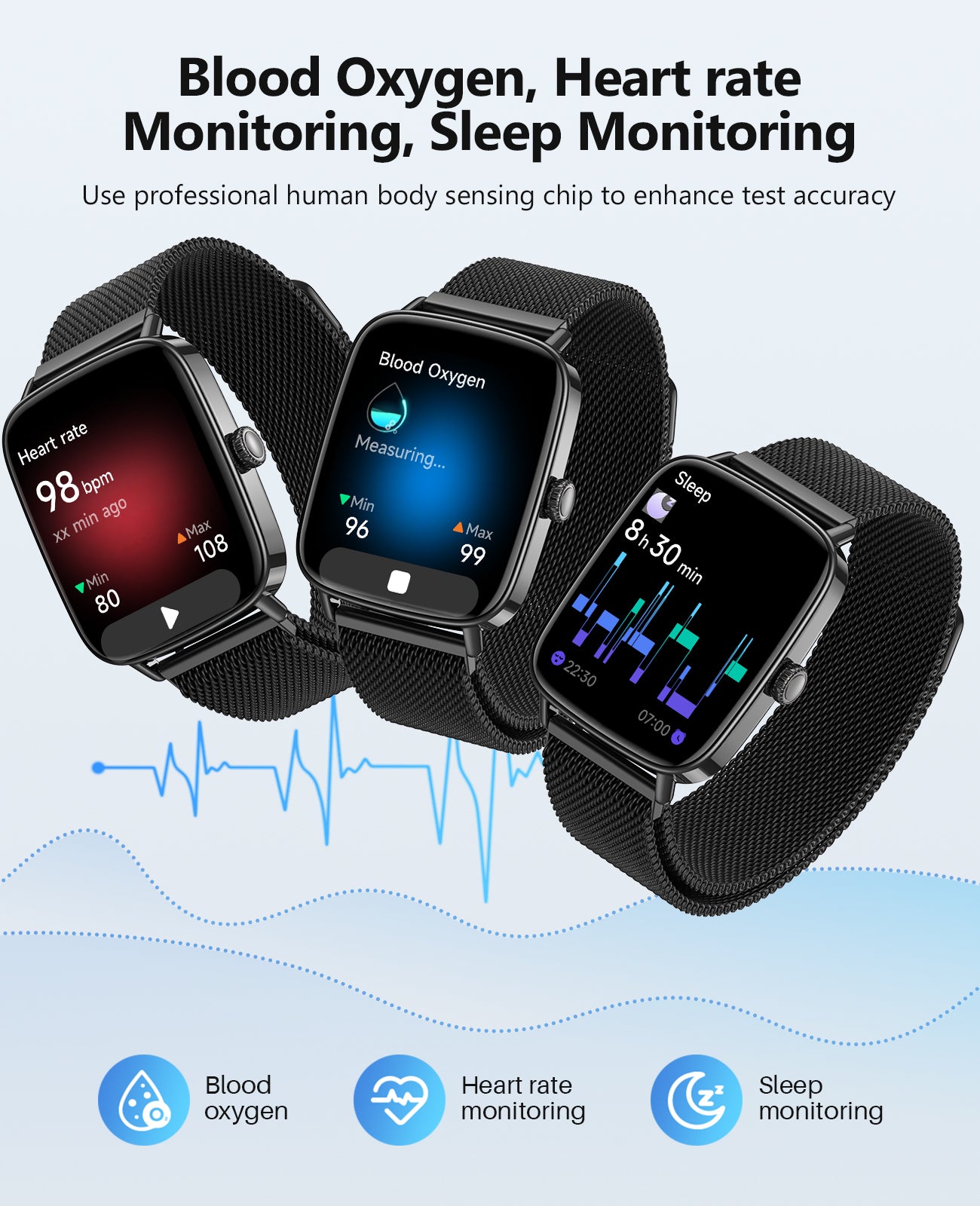 IDW28 2025 Smart Watches for Women, 1.85" AI Voice Smartwatch, 24/7 Heart Rate Monitor, Stress/SpO2/Sleep Tracker, IP68 Waterproof, Weather, 100+ Sports Fitness Tracker for Android iOS Pink