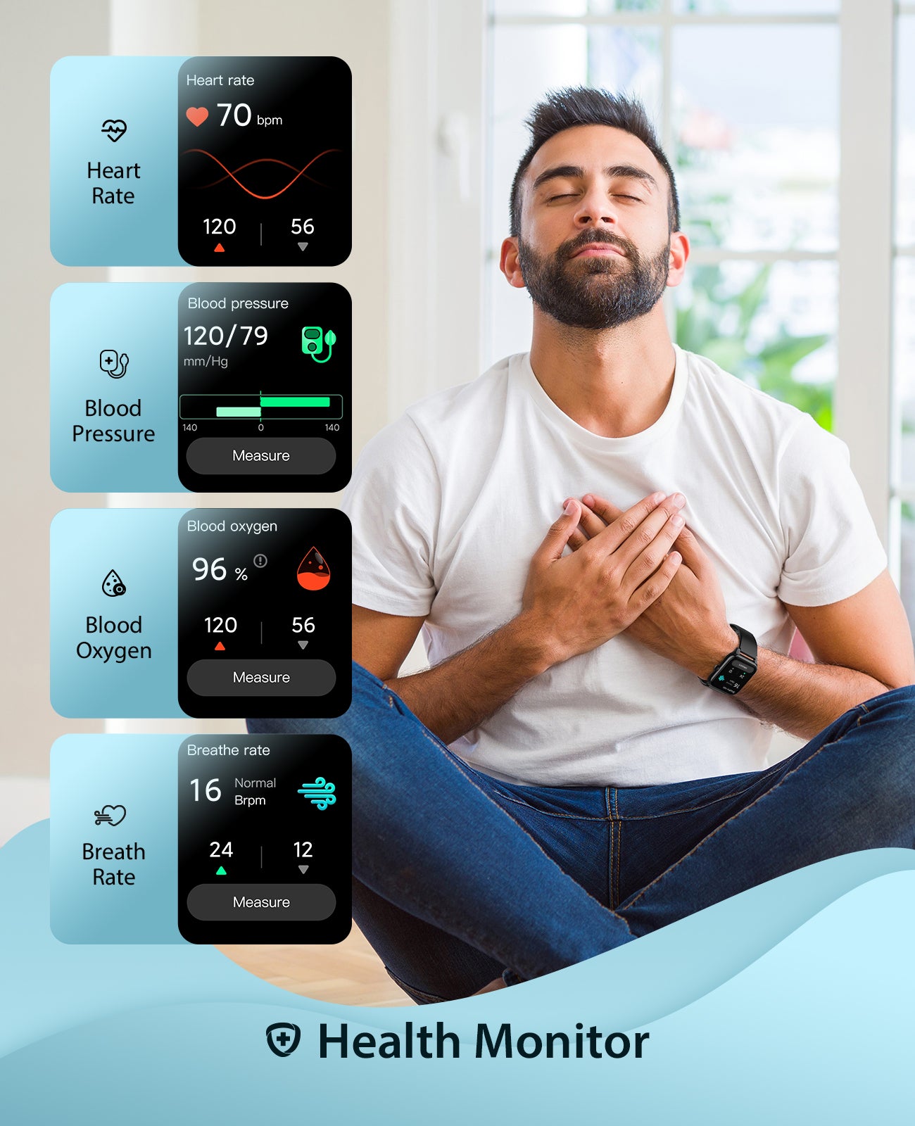 1.78" AMOLED 368*448 HD Waterproof Screen Smart Watch, 69 Sports Modes Fitness Tracker with Heart Rate, Blood Pressure