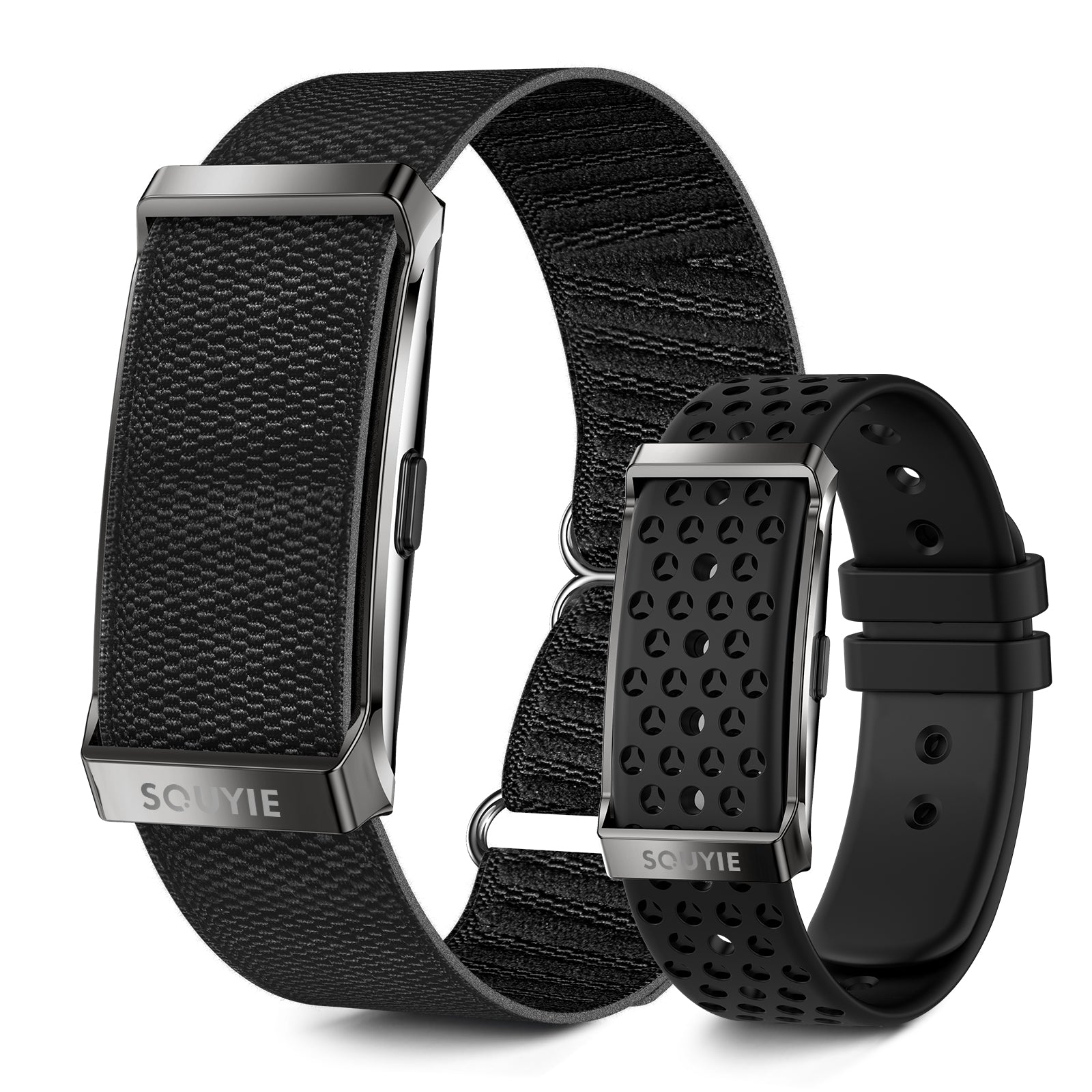 DS10 Smart Bracelet for Men Women, Health Activity Fitness Trackers, 24/7 Continuous Heart Rate/Blood Pressure/HRV/Stress Monitor, 24H Sleep Tracker, 170+ Sports Modes Smart Wristband with 2 Bands Free APP