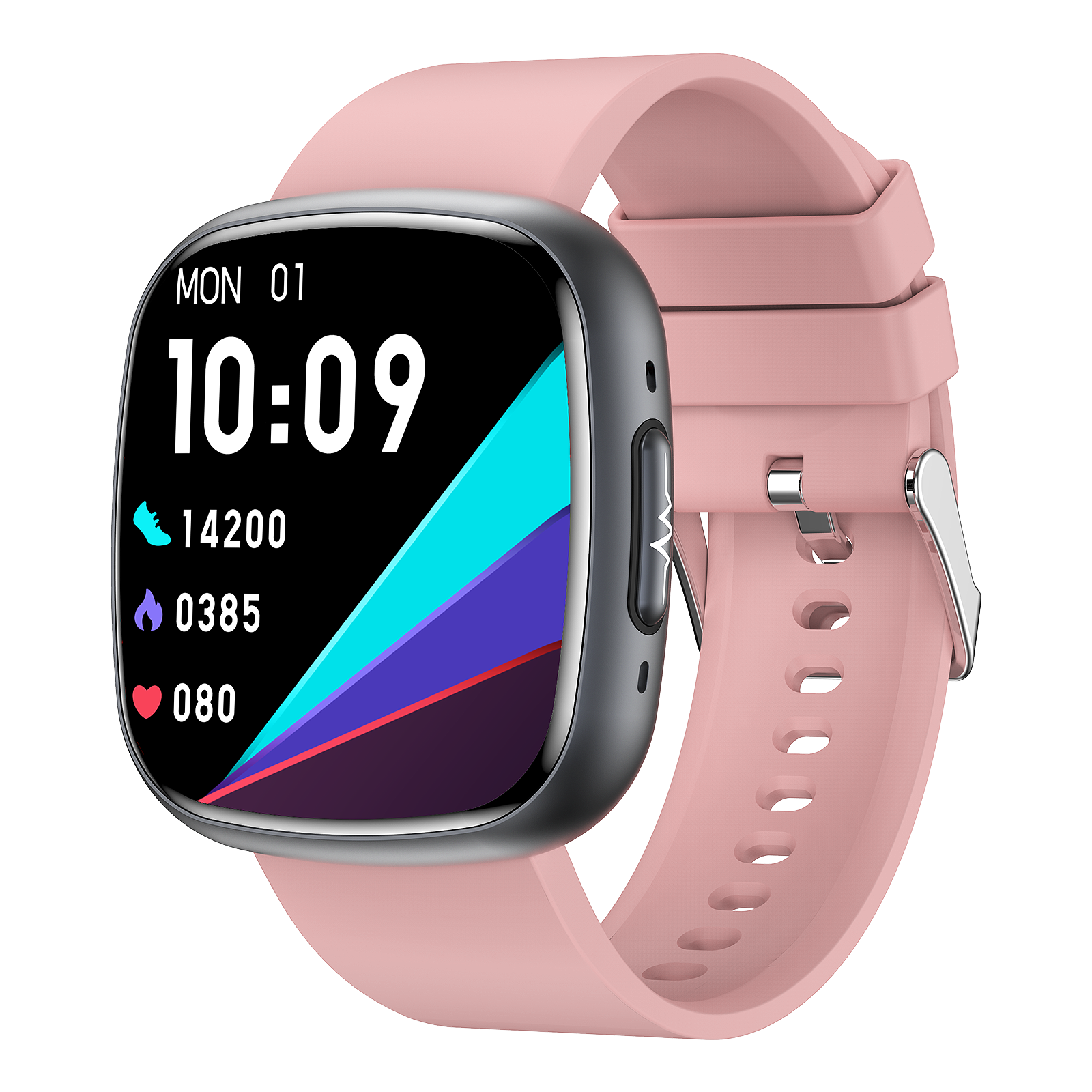 ET593 1.72 inch Sports Smart Watch with Blood Sugar Monitoring,ECG SOS Emergency Call Body Fat BMI Measurement Smartwatch