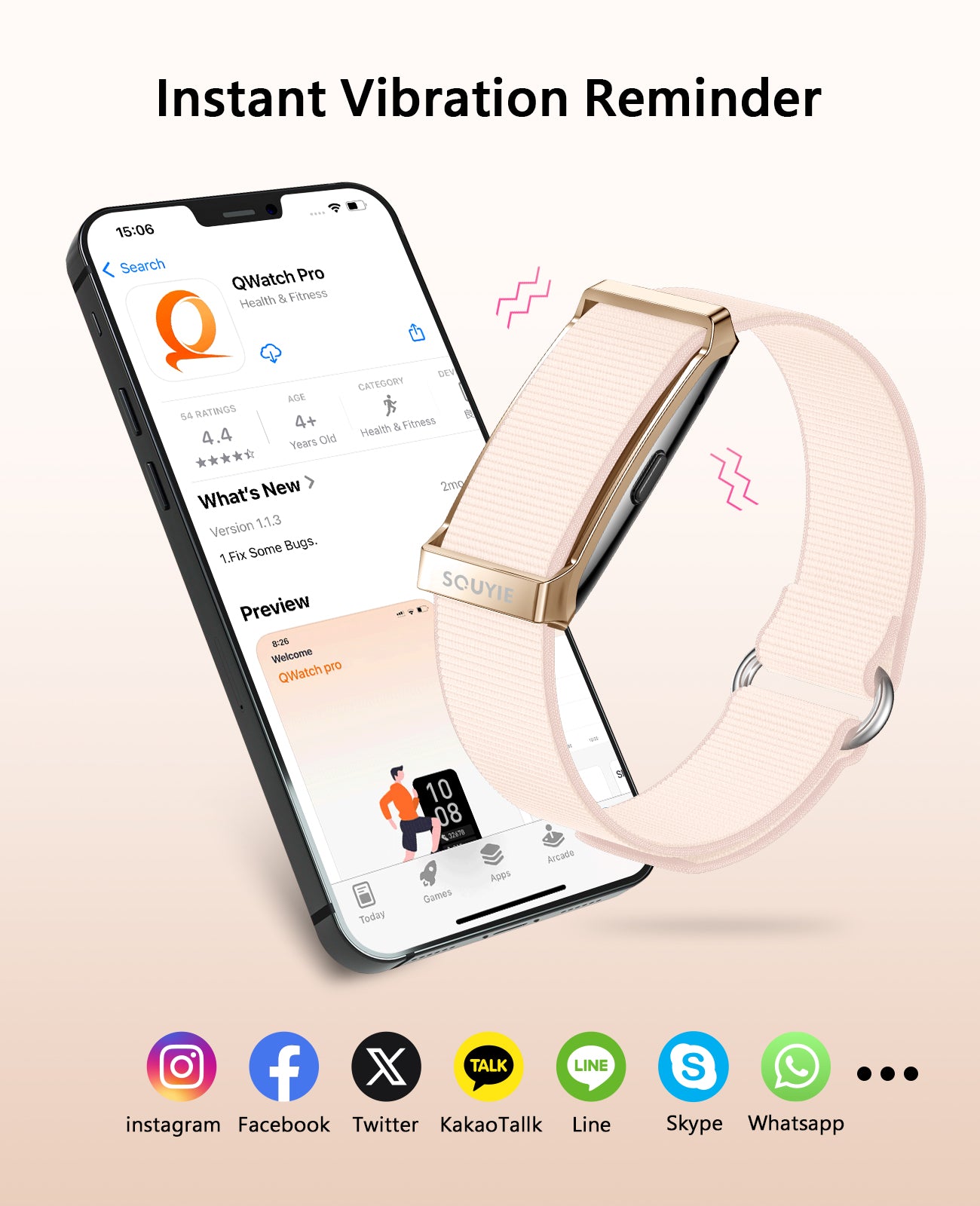 DS10 Smart Bracelet for Men Women, Health Activity Fitness Trackers, 24/7 Continuous Heart Rate/Blood Pressure/HRV/Stress Monitor, 24H Sleep Tracker, 170+ Sports Modes Smart Wristband with 2 Bands Free APP