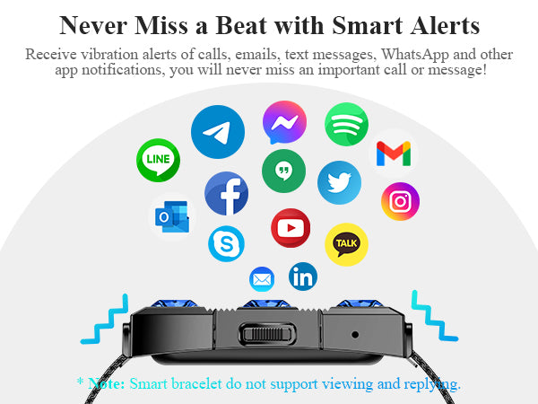 Smart Bracelet, Wearable Activity & Fitness Tracker Band, 24/7 Sleep Tracker, All-Day Continuous Heart Rate Blood Pressure Stress HRV Monitor, 170+ Sport Modes Smart Wristband with 2 Bands, Free APP