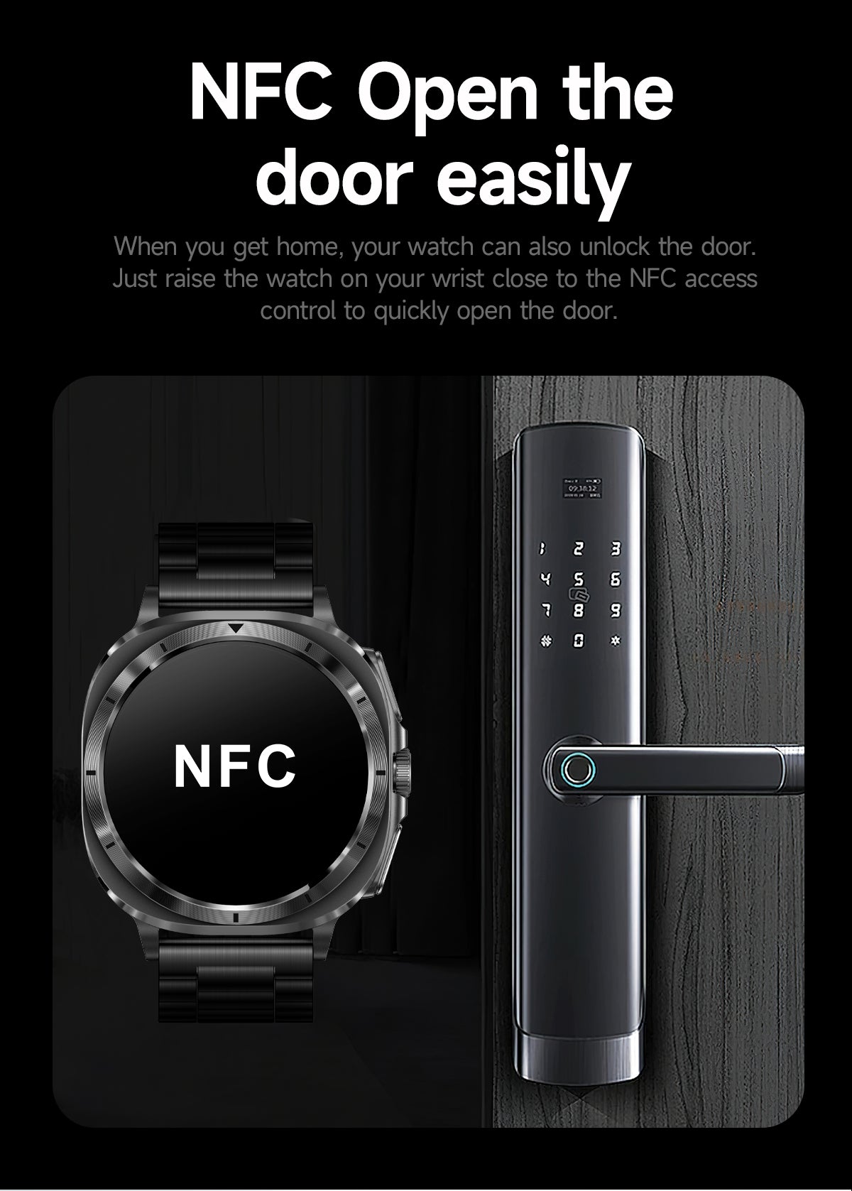 ET492 1.43 Inch AMOLED Full Touch Screen Sports Smart Watch with Blood Sugar Monitoring,Ecg, SOS Emergency Call Blood Pressure Smartwatch